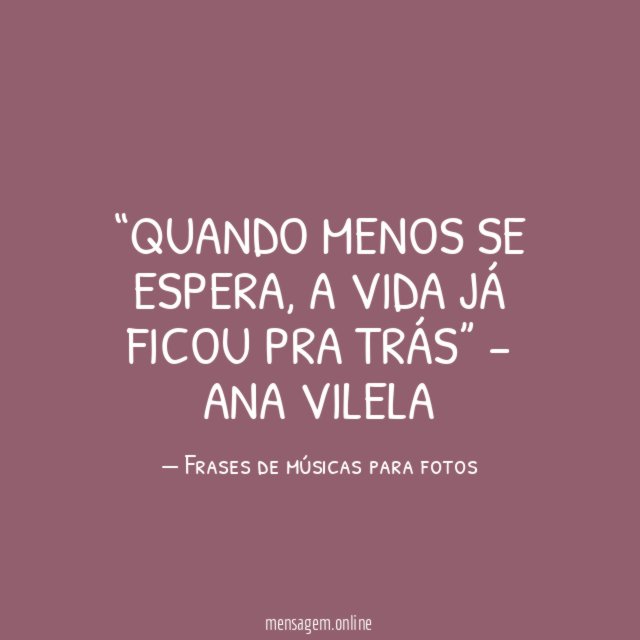 Ficou para trás