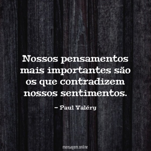 Pensamentos