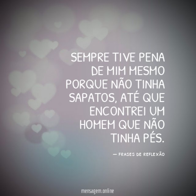 Pena de mim
