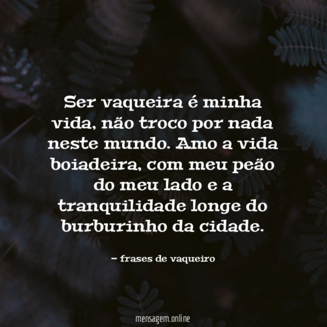 É minha realidade