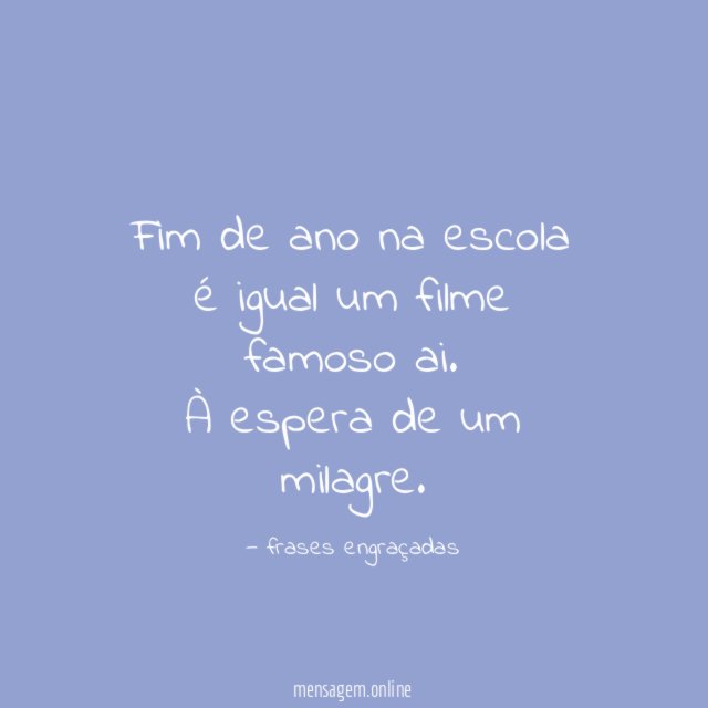 Fim de ano