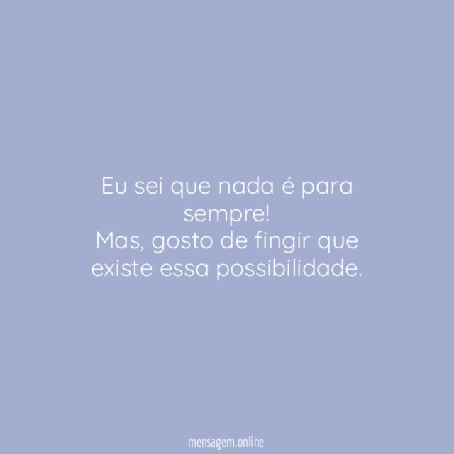 Pra sempre