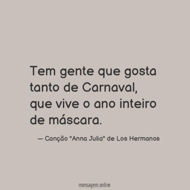 O ano inteiro de máscara