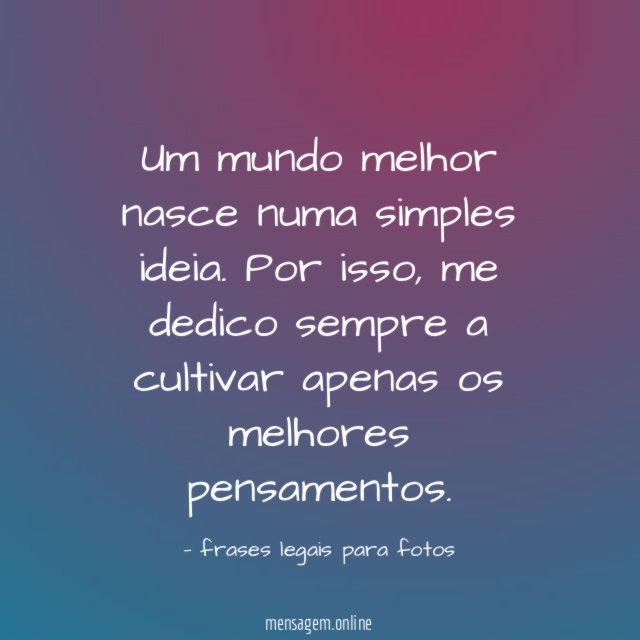 Pensamentos