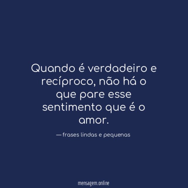 O amor