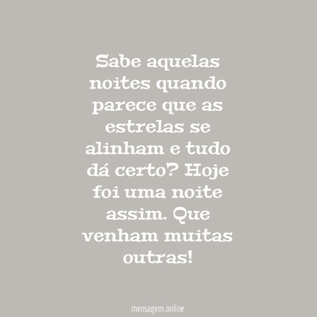 Noites mágicas