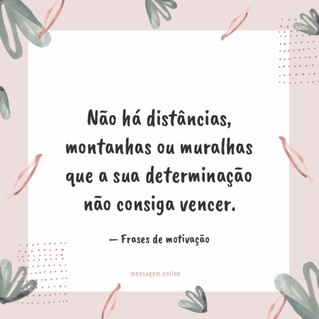 Distâncias, montanhas ou muralhas