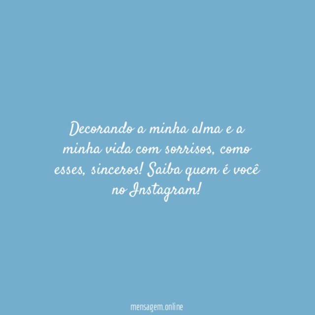 A decoração