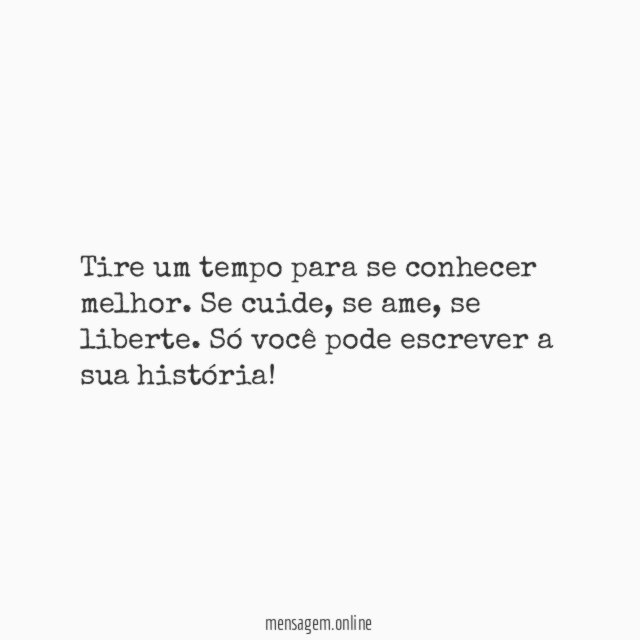 Um tempo pra você