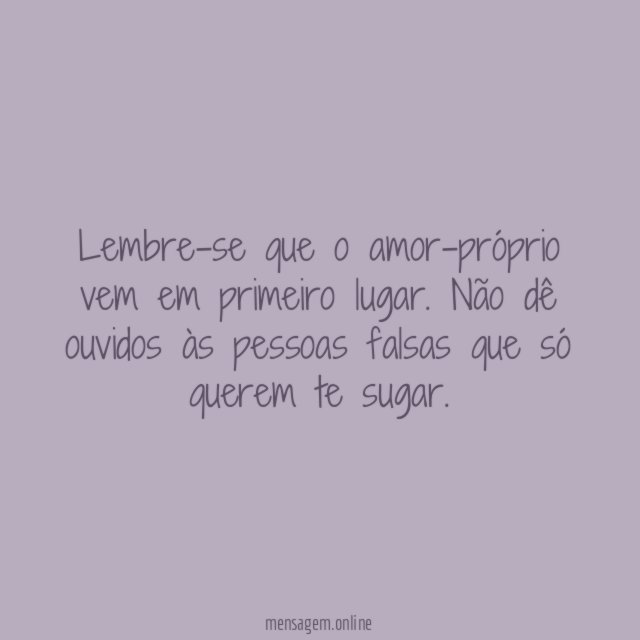 Amor-próprio