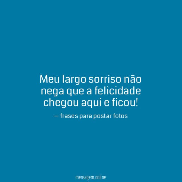 O sorriso