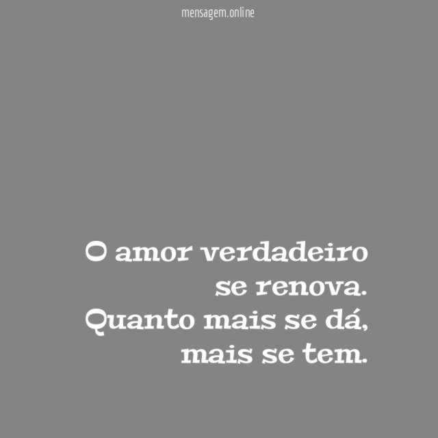 Quanto mais se dá
