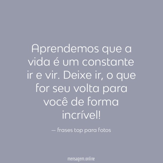 Ir e vir