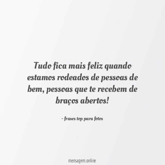 Me sentindo acolhida