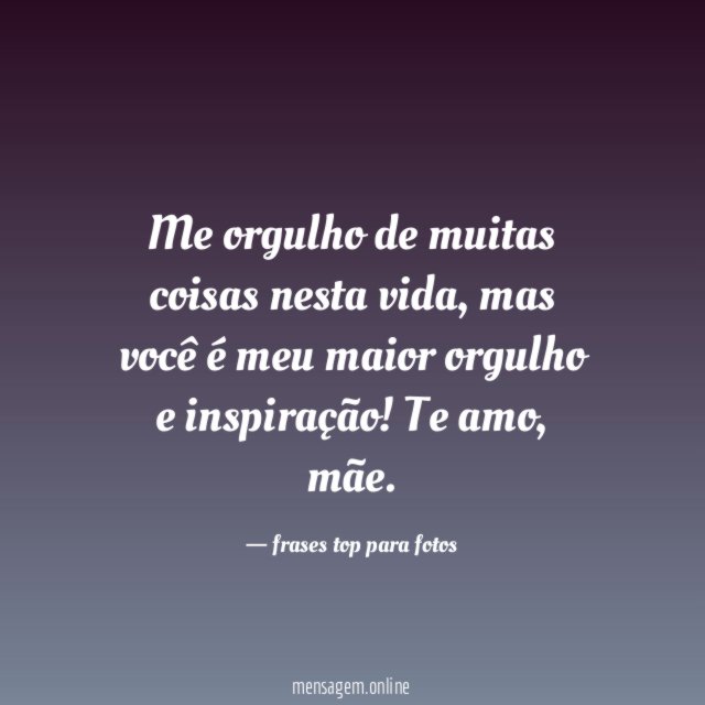 Grande orgulho