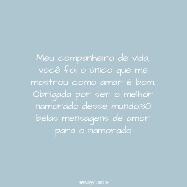 Como é bom te amar