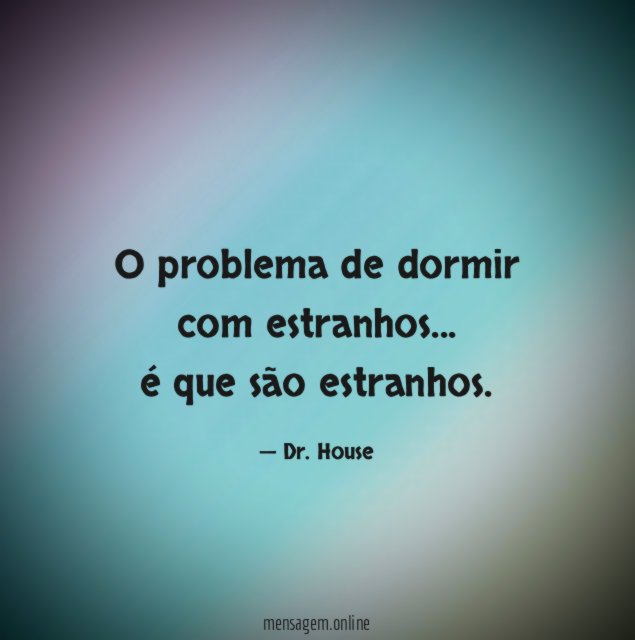 O problema de dormir com estranhos