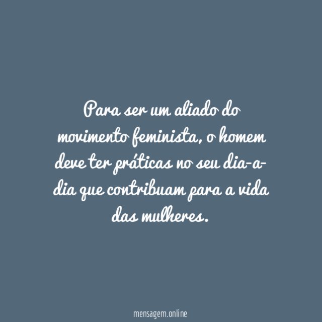 Mas como ser um aliado?
