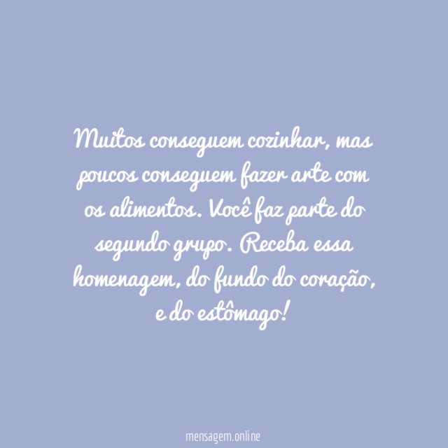 Trabalho para poucos