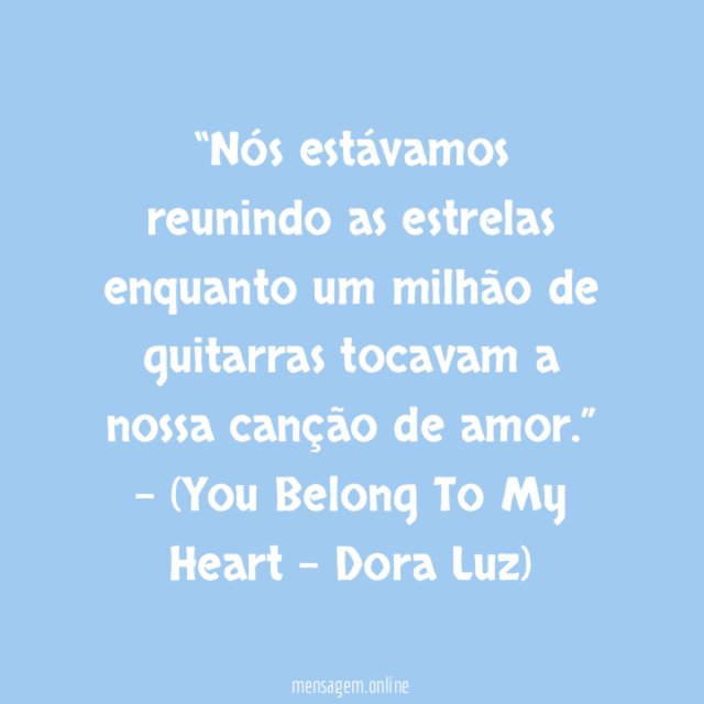 Nossa canção de amor