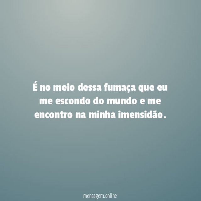 Em meio a fumaça