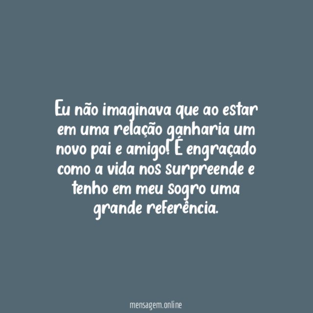 Não imaginava