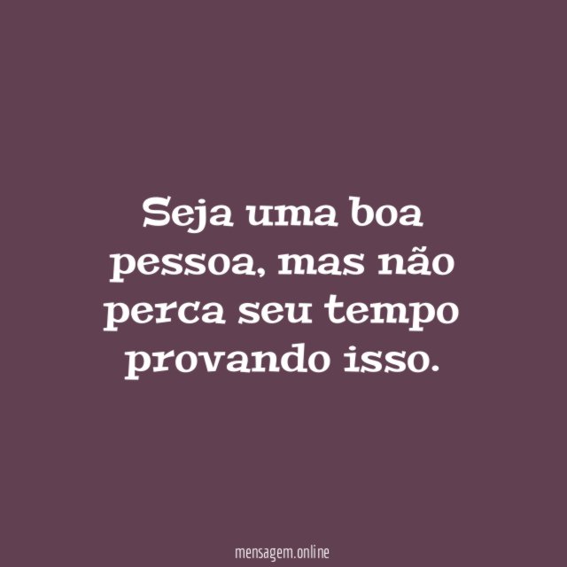 Seu tempo é precioso
