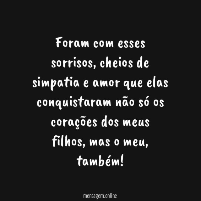Conquistaram as famílias