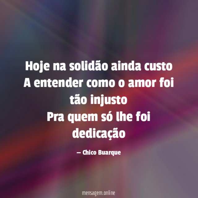 Hoje na solidão ainda custo A entender como