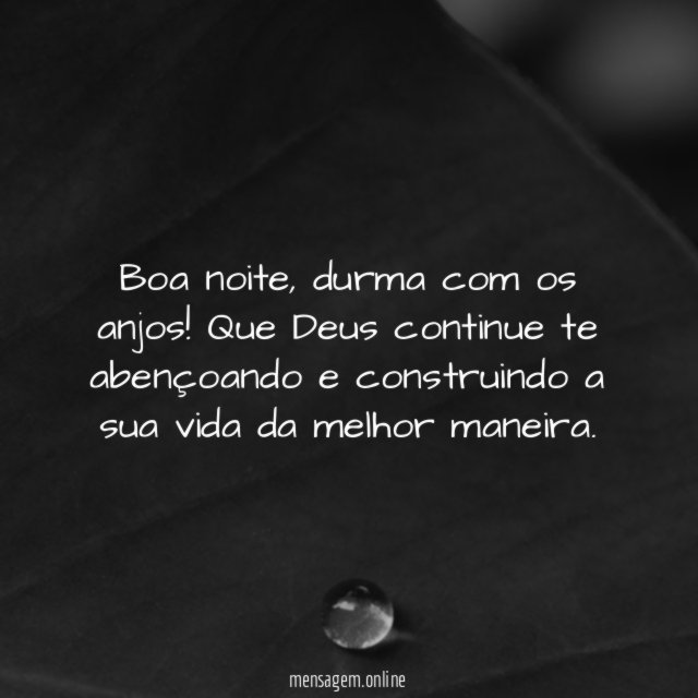 Durma com os anjos