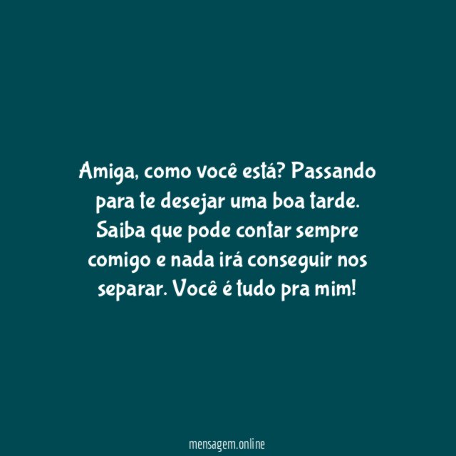 Conte sempre comigo