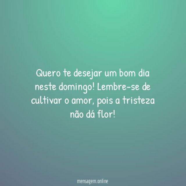 Cultive amor