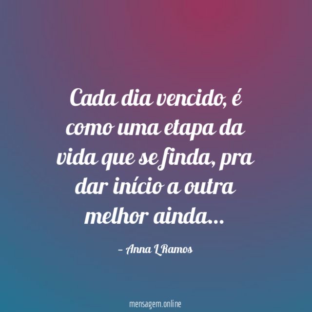 Cada dia vencido
