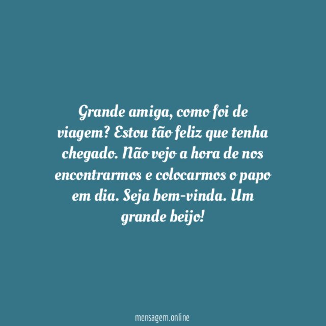 Chegada esperada