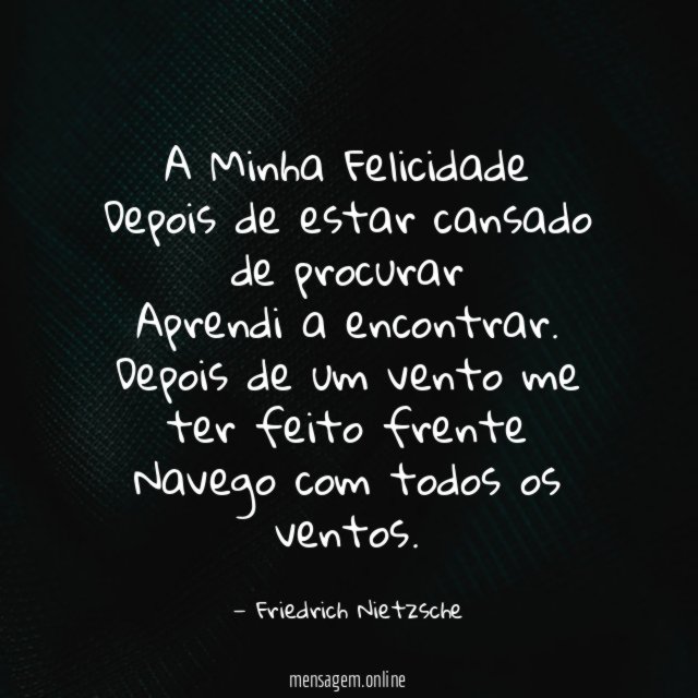 A Minha Felicidade
