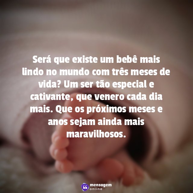 Mesversário especial