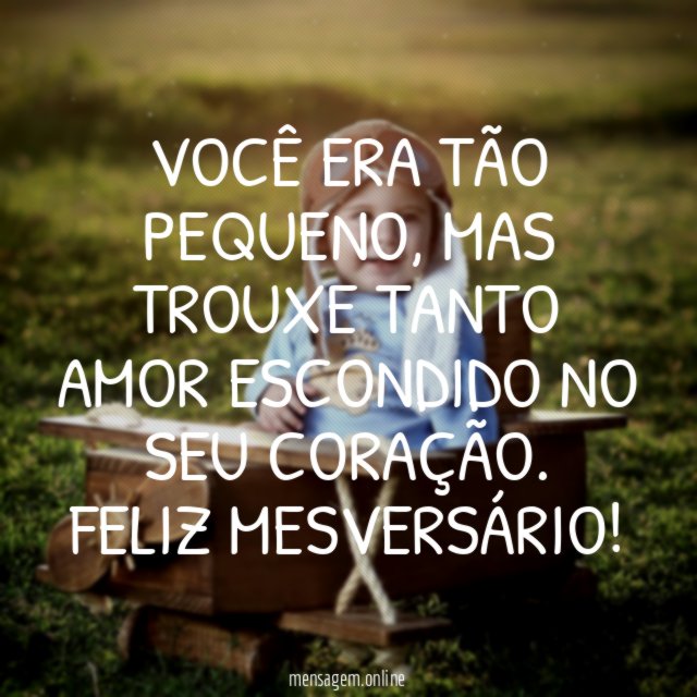 Três meses de amor
