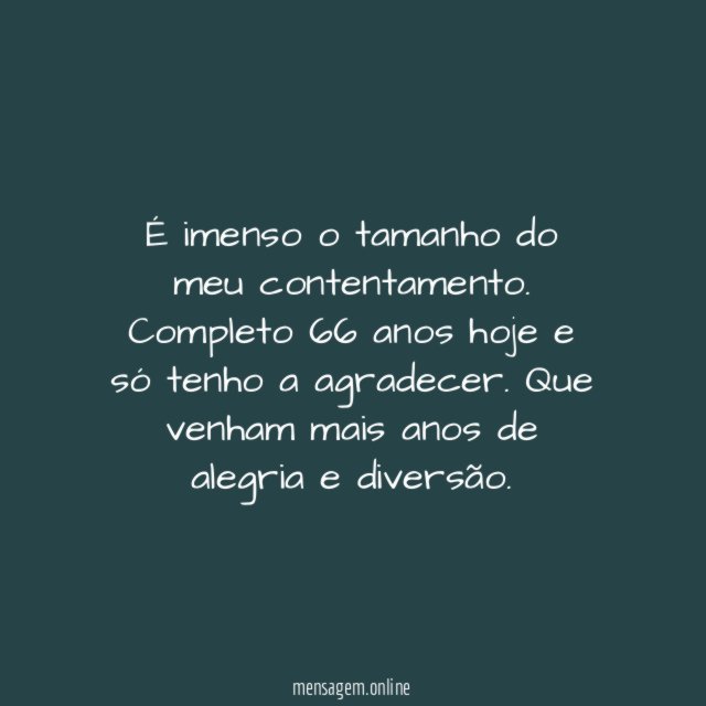 Estou feliz