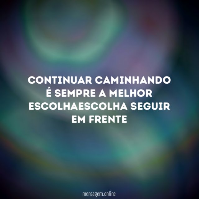Siga em frente