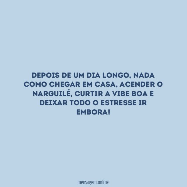 Ao final do dia