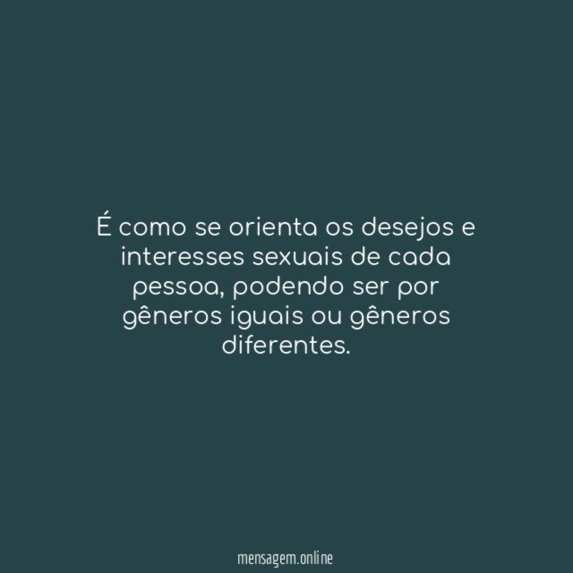 Orientação sexual
