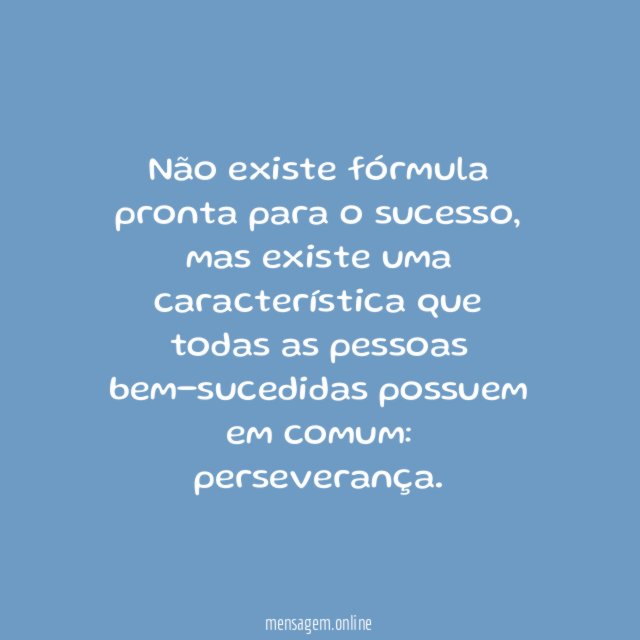 Sucesso