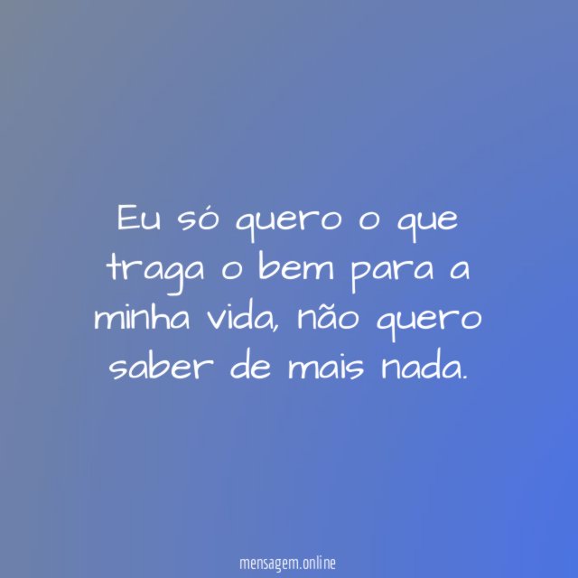 Para o bem
