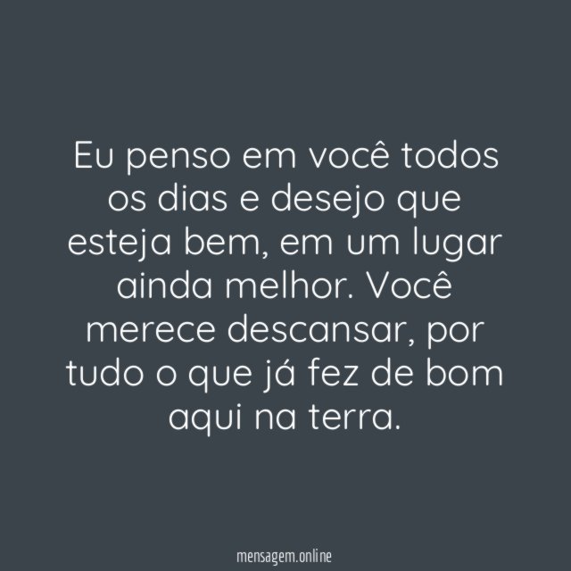 Em meus pensamentos