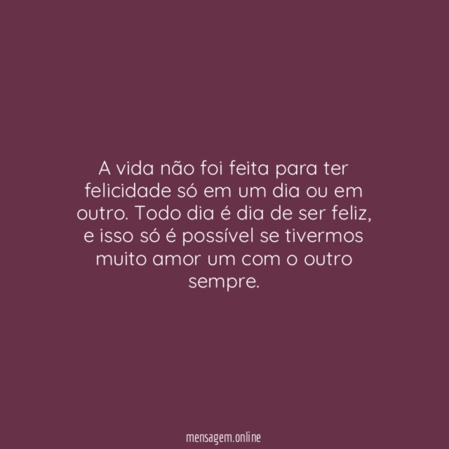 Amor do dia a dia