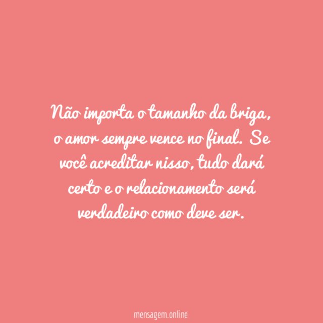 O amor sempre vence