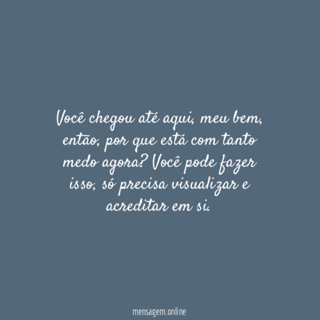 Você chegou até aqui