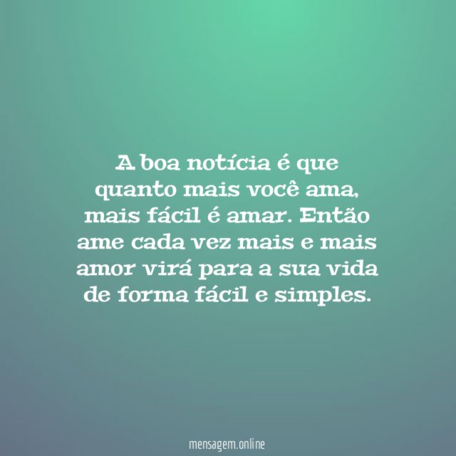 Amar é fácil