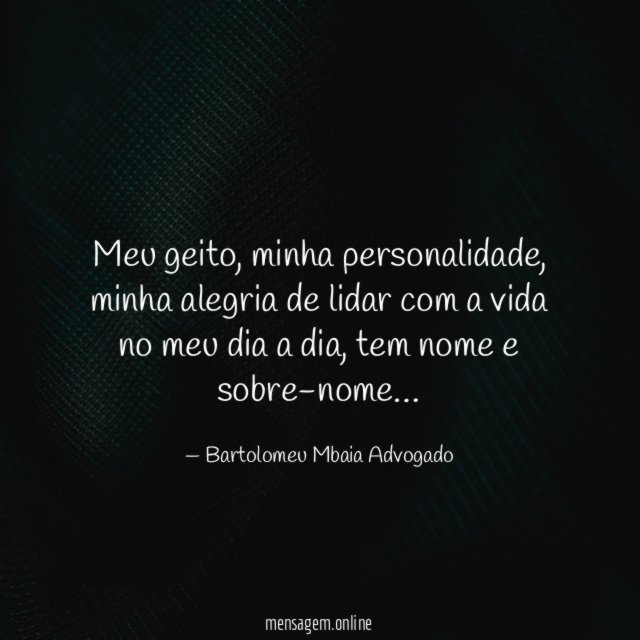 Meu geito