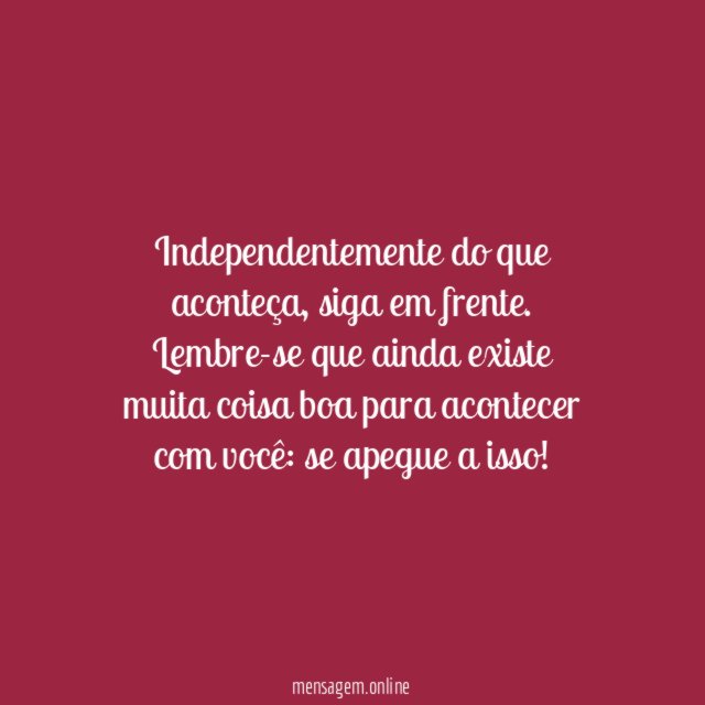 Siga em frente